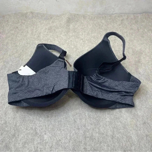 Ambrielle Everyday Full Coverage Dark Gray Bra Womens size 42C - Picture 13 of 14